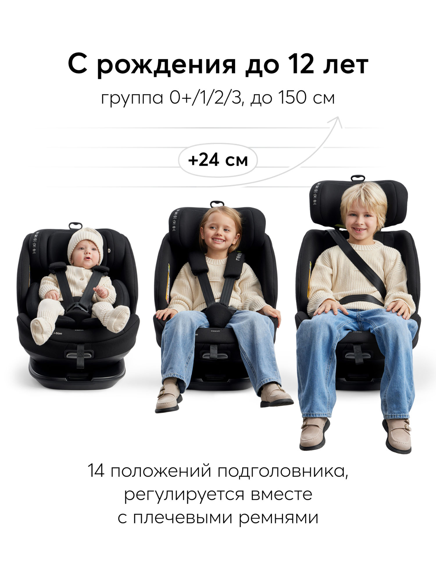 Автокресло 0+/1/2/3 Happy Baby REEX