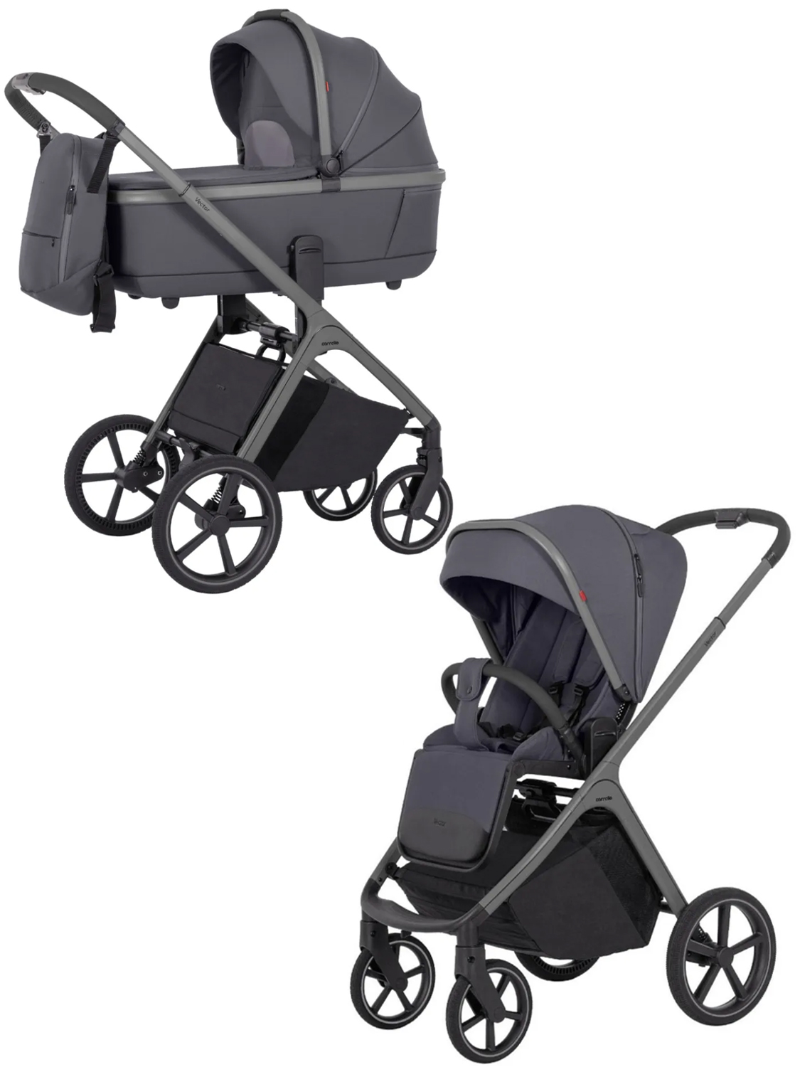 Коляска 2 в 1 CARRELLO Vector CRL-6550