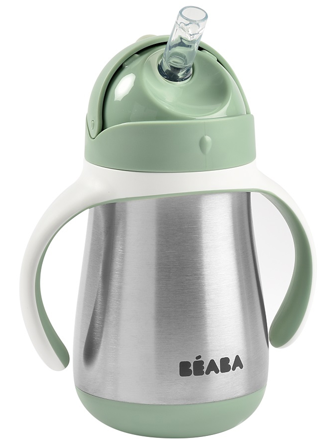 Поильник термос Beaba ST STEEL STRAW CUP 250 мл