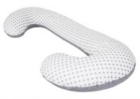 Подушка для кормления Ceba Baby Physio DUO (Себа Беби Физио Дуо) Diamonds & circles трикотаж W-705-700-526