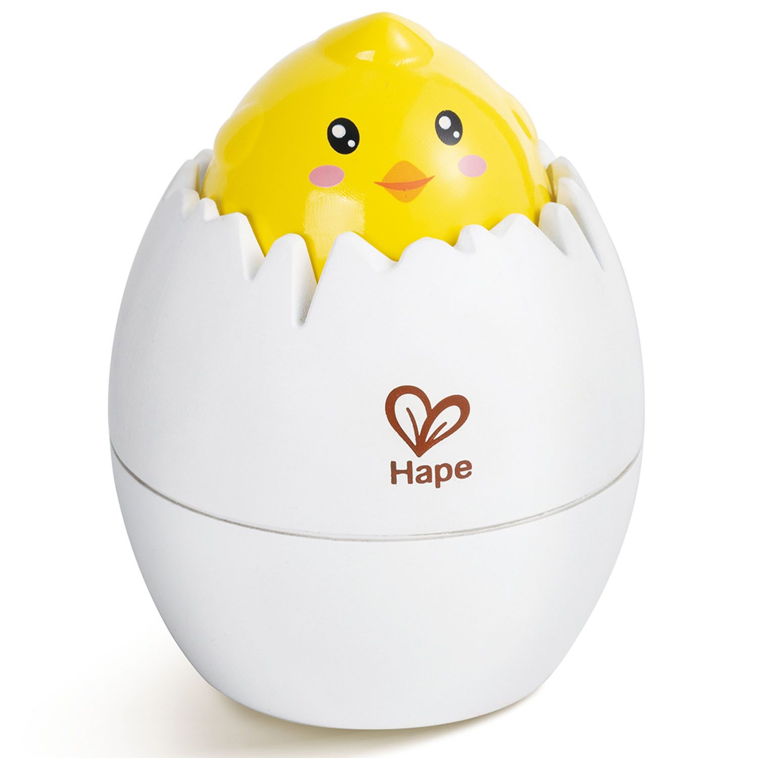 Игрушка HAPE развивающая неваляшка Цыпленок E0073_HP