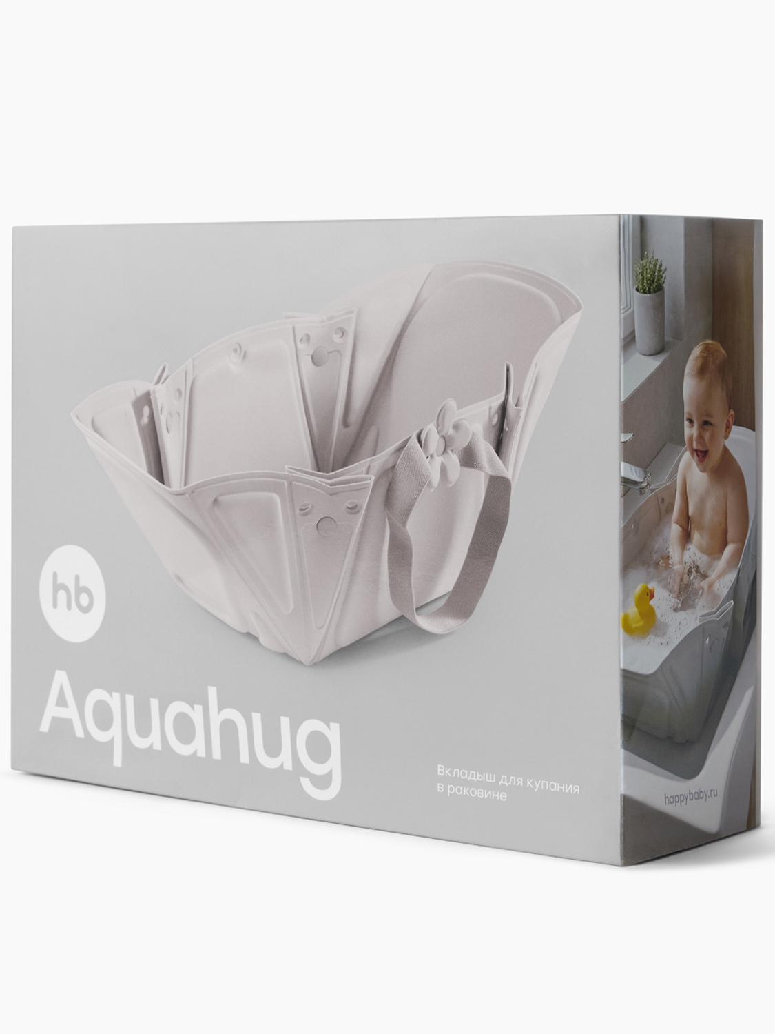 Вкладыш для купания в раковине Happy Baby AQUAHUG «АКВА ХАГ» 121029