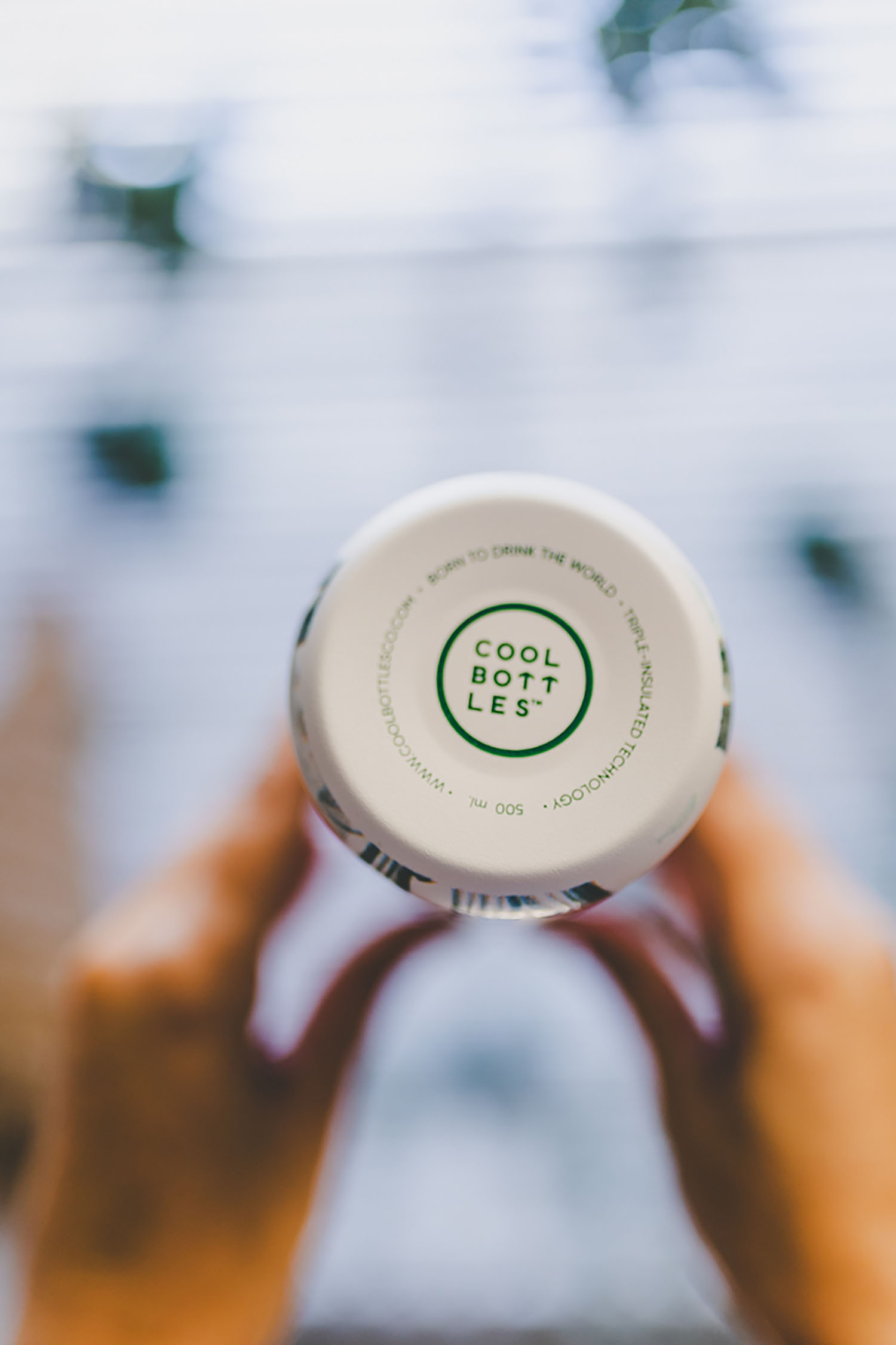 Термос-термобутылка Cool Bottles Lara Costrafreda Watercolor Cactus 500 мл