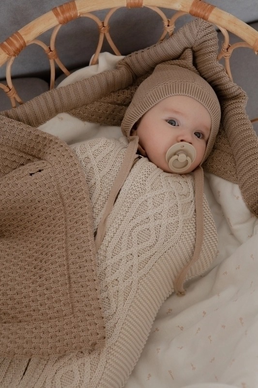 Конверт детский LoomKnits Universal Зима 85х85 см