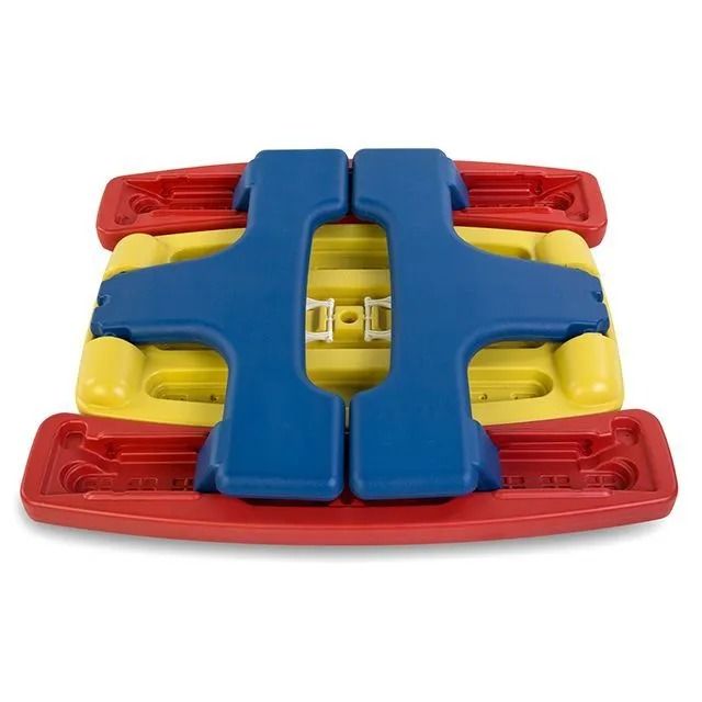Стол садовый с лавочками UNIX Kids Garden Yellow PTGARDTB100