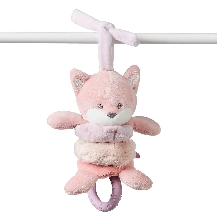 Игрушка мягкая Nattou Soft toy Alice & Pomme Лисичка с вибрацией 485180