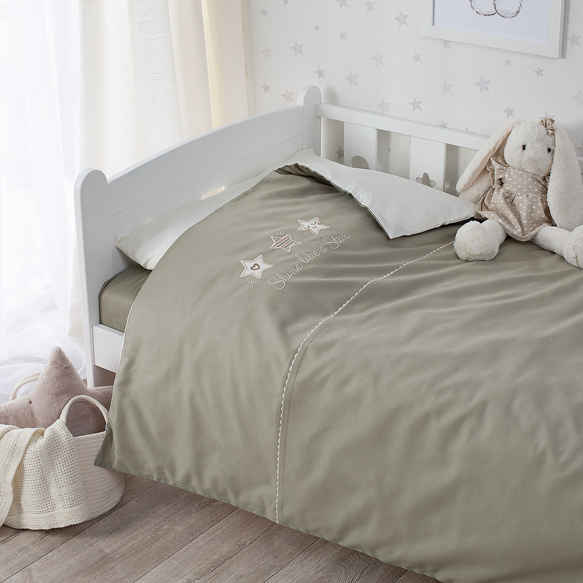Постельное белье Perina Little Star Оливковый 160х80 см 3 предмета
