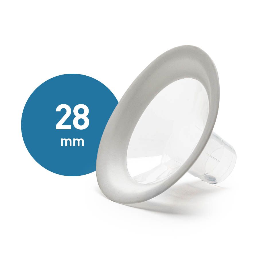 Воронки для груди дополнительные Nuvita 1287X для молокоотсосов Materno Smart X, 28мм, 2шт NU-ALTL0055