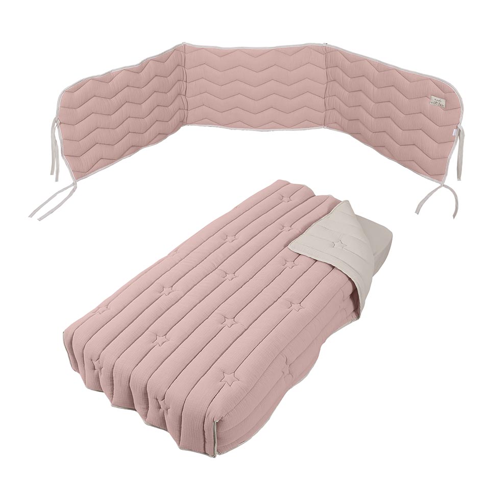 Покрывало + бортики 120х60 см Micuna Mousse TX-1650