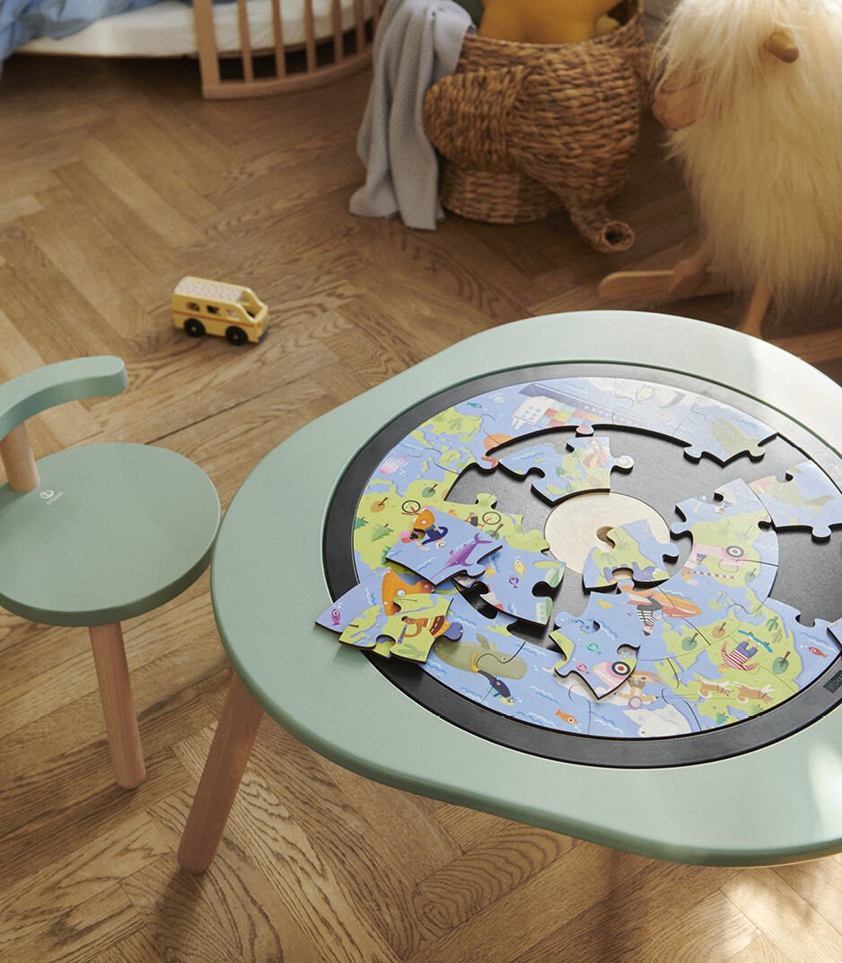 Пазлы Stokke MuTable Puzzle Around the World деревянные