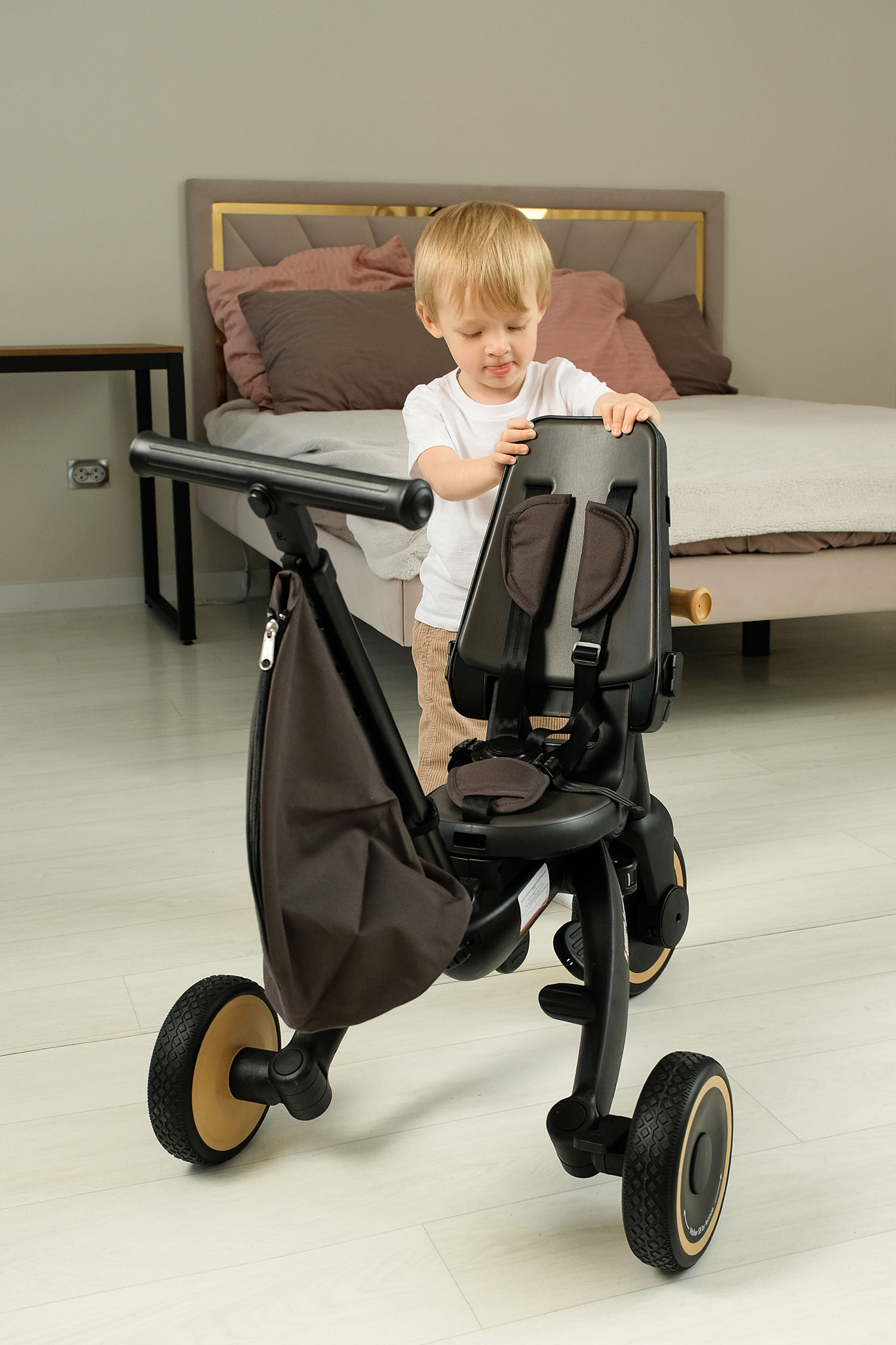 Велосипед 3-х колесный Lecoco S grey