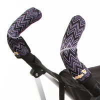 Чехлы Choopie CityGrips (Сити Грипс) на ручки для коляски-трости 317/9488 ZigZag Black