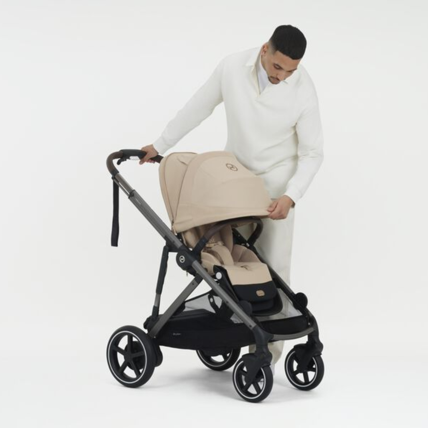 Коляска прогулочная Cybex E-Gazelle S с корзиной