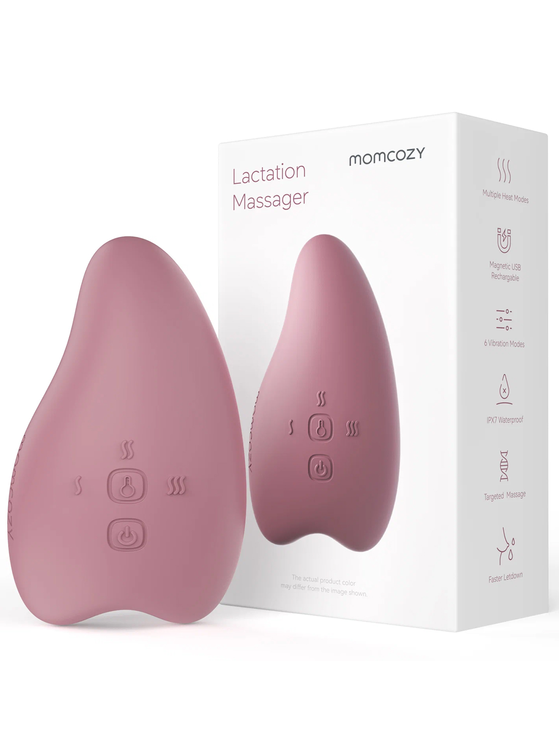 Лактомассажер Momcozy с подогревом и вибрацией A1