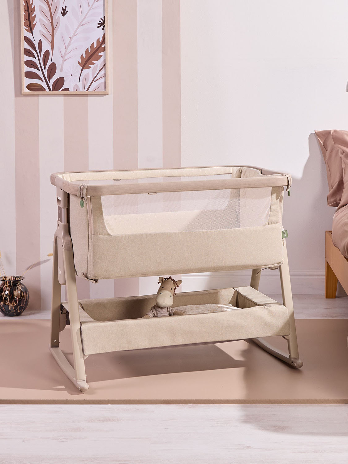Колыбель приставная Tutti Bambini CoZee Air 2 Soft c колесами