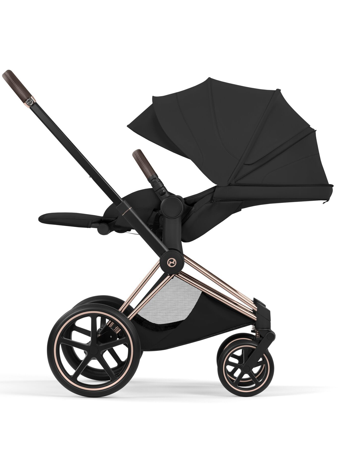 Коляска 2 в 1 Cybex Priam (5) Style шасси Rosegold