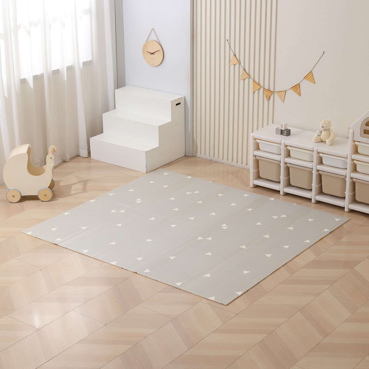 Коврик игровой складной UNIX Kids Simple 180x200 см