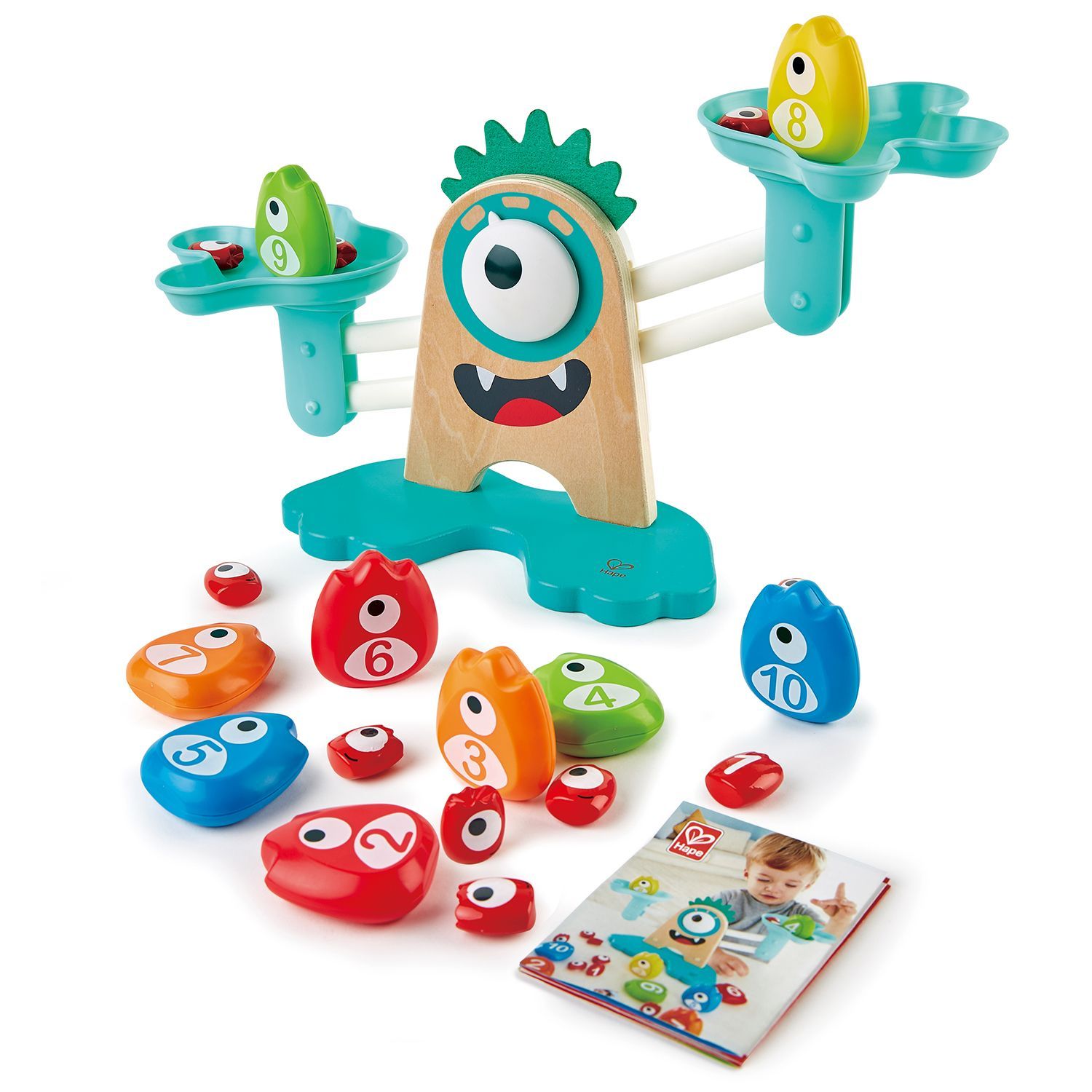 Игрушечные весы Hape «Монстрики»