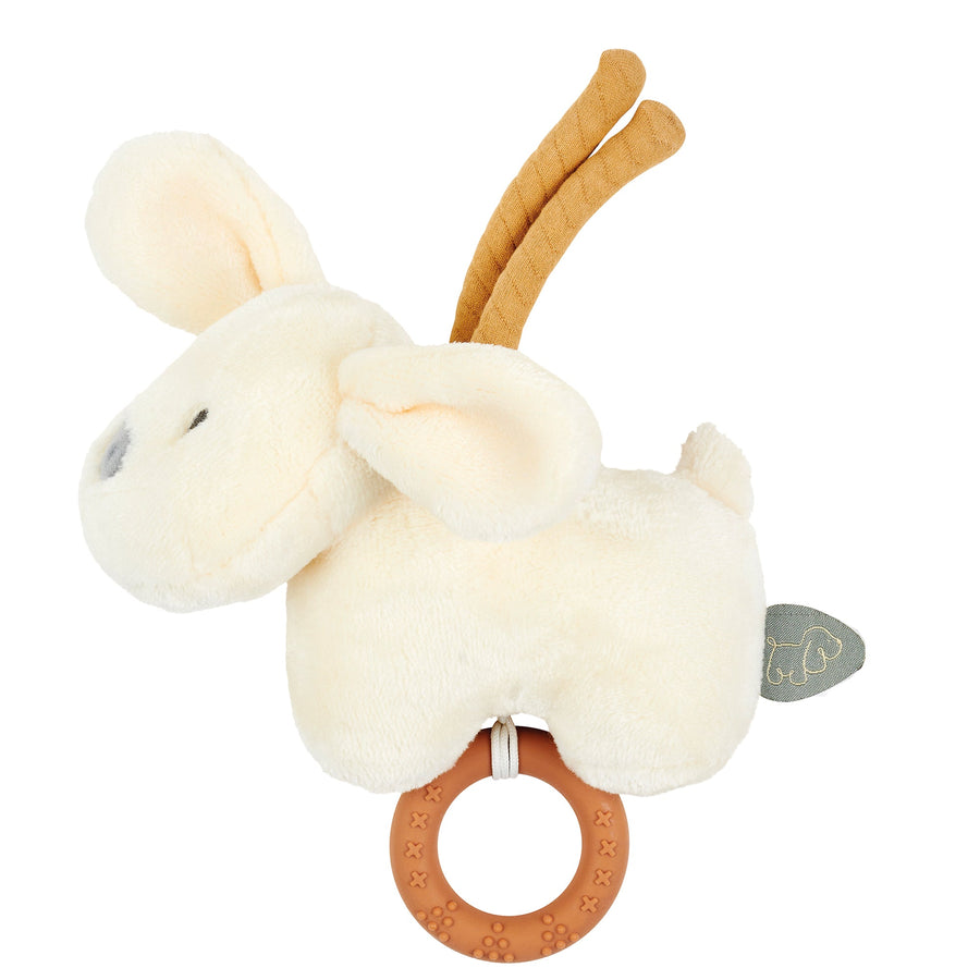 Игрушка мягкая Nattou Musical Soft toy Mini Charlie Собачка vanilla музыкальная 388054