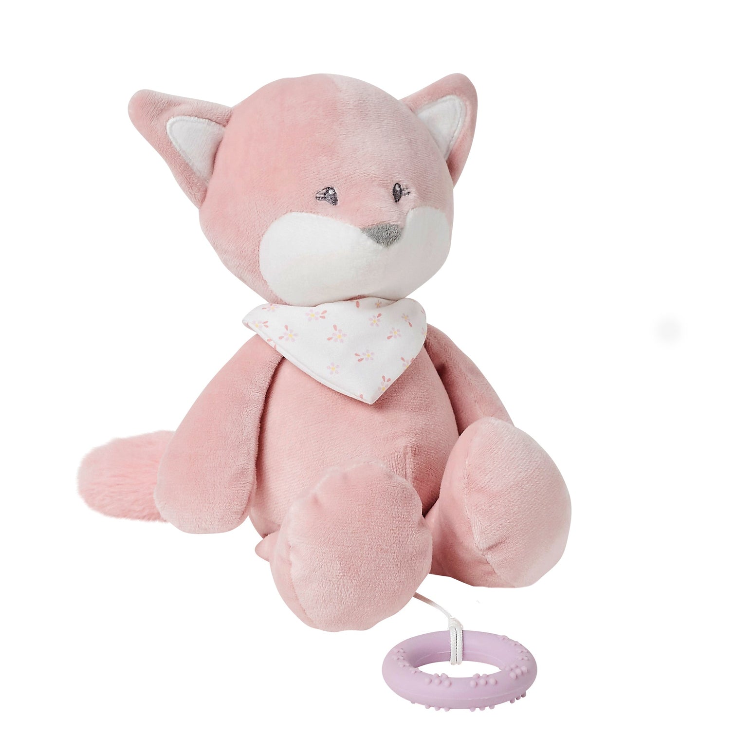 Игрушка мягкая Nattou Musical Soft toy Alice & Pomme  Лисичка музыкальная 485029