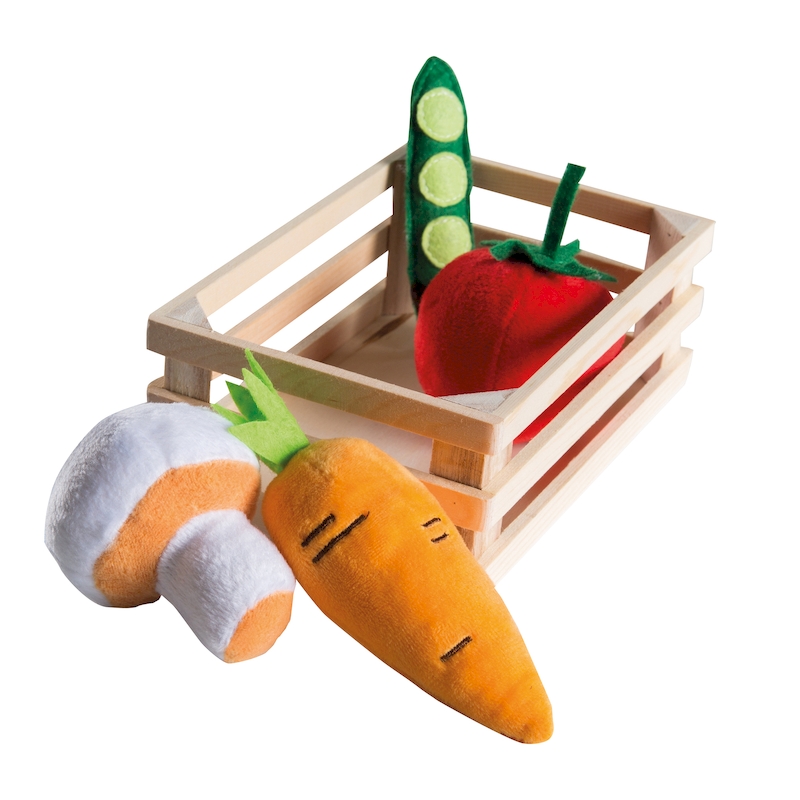 Игровой набор плюшевых продуктов для детского магазина/кухни Roba 98145