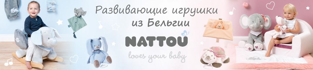 Игрушки Nattou