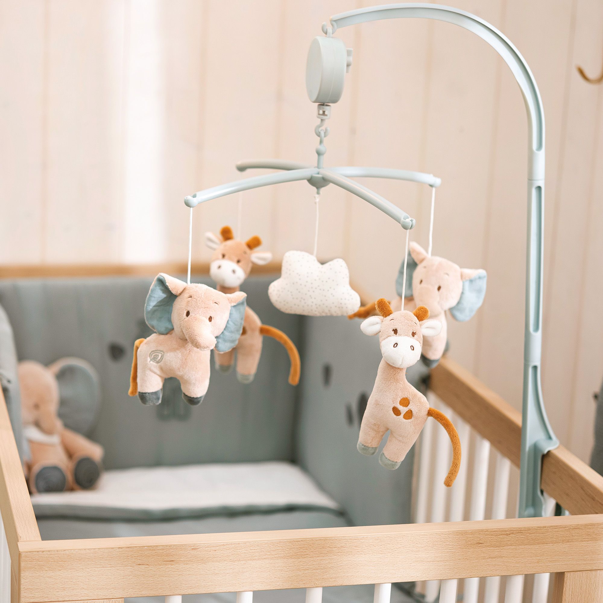 Мягкая музыкальная игрушка Nattou Soft Toy Mini