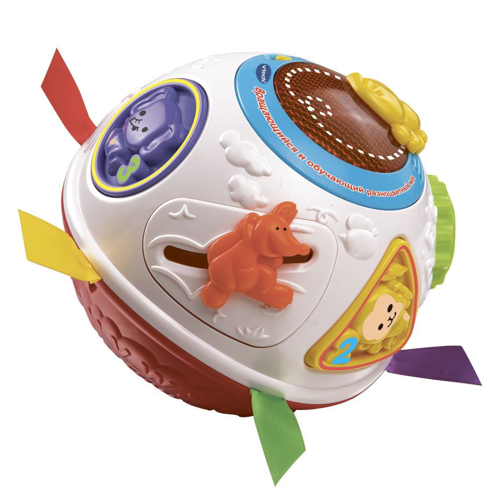 Мяч вращающийся и обучающий  Vtech 6-3 мес 80-151566