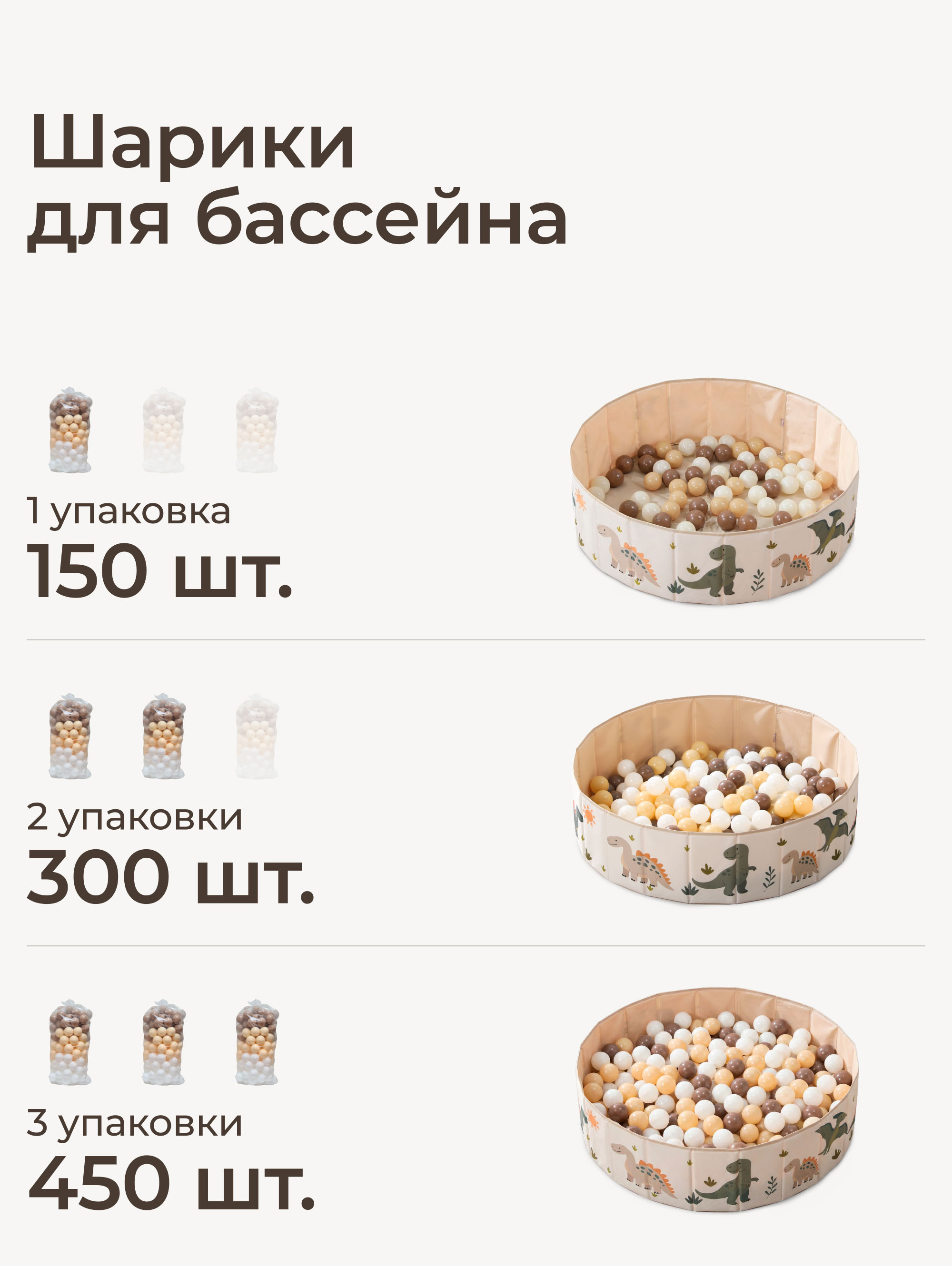 Бассейн сухой для шариков UNIX Kids Ocean 100 см (без шариков)