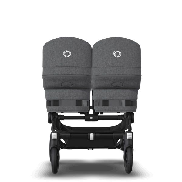 Коляска 2 в 1 Bugaboo Donkey5 Twin шасси Black