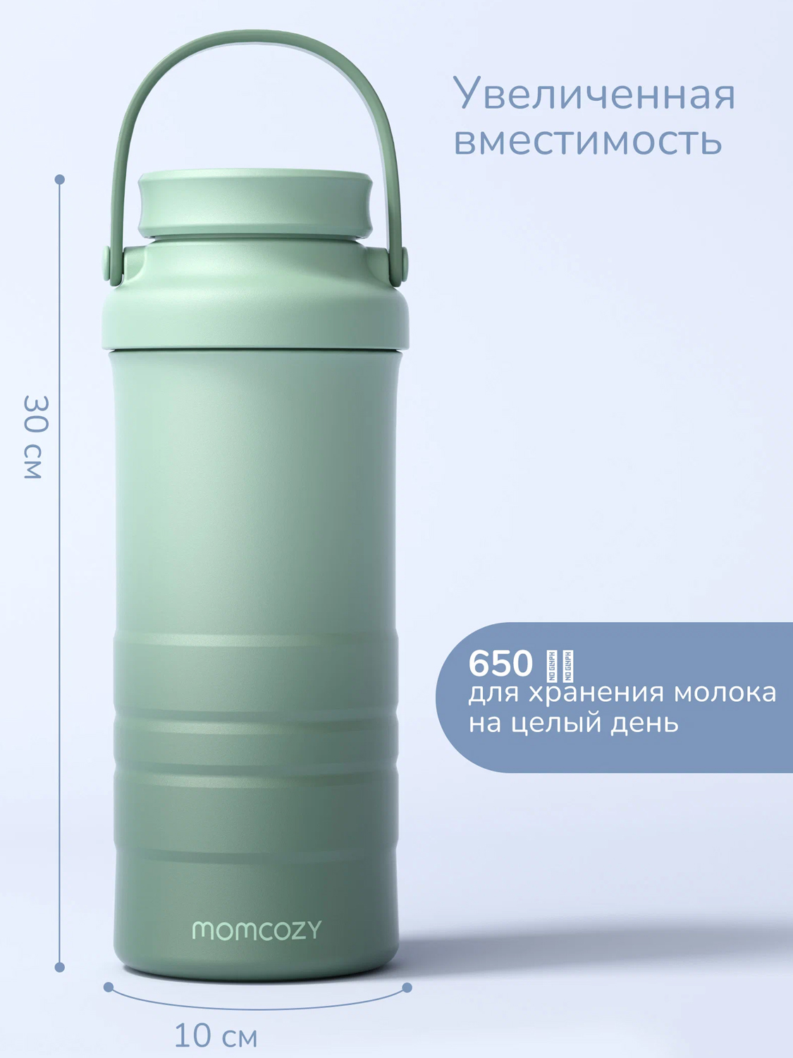 Термоконтейнер Momcozy портативный для бутылочек