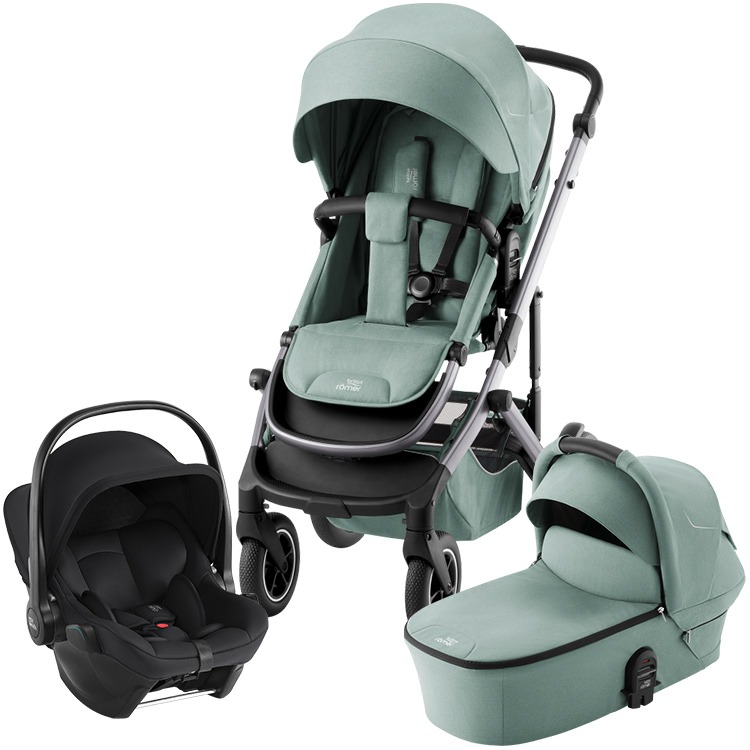 Коляска 3 в 1 Britax Roemer Smile 5Z Baby-Safe Core