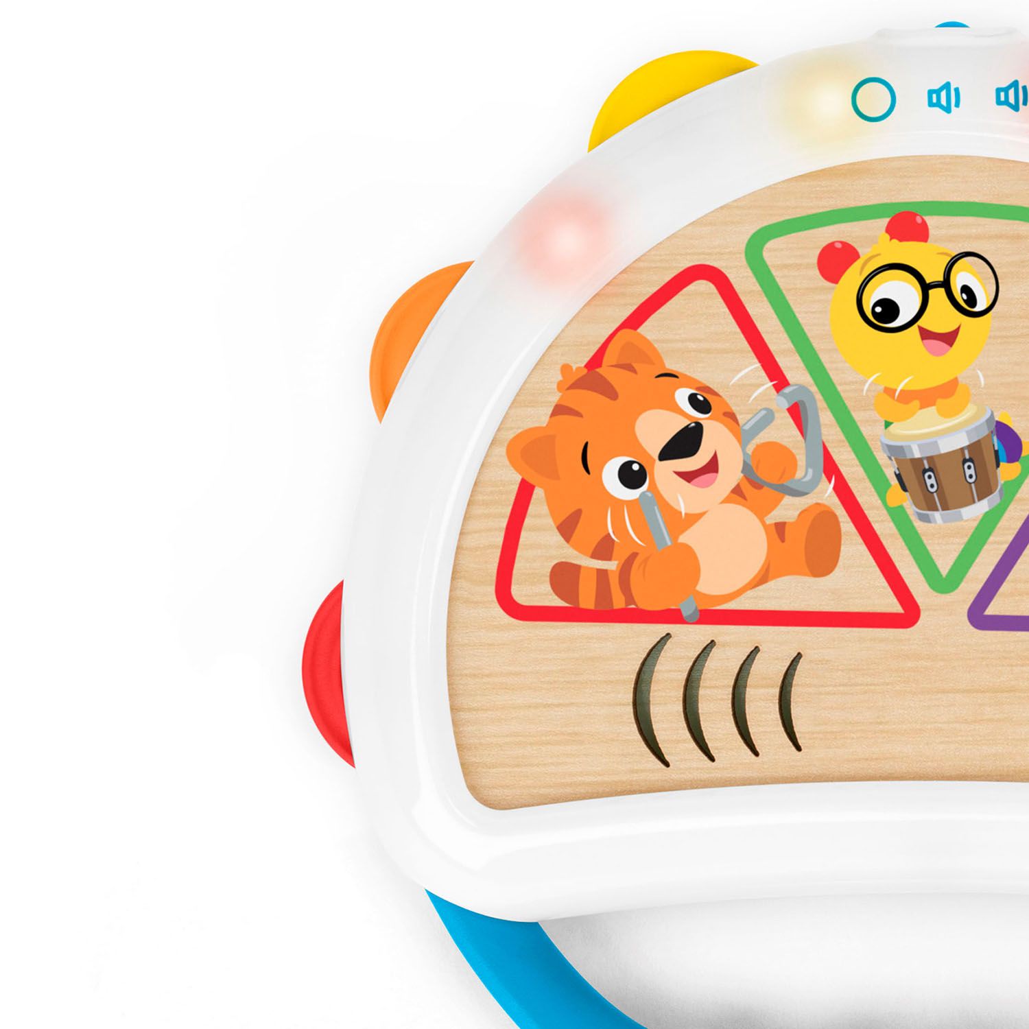 Игрушка музыкальная HAPE Бубен серия Волшебное прикосновение 800916_HP