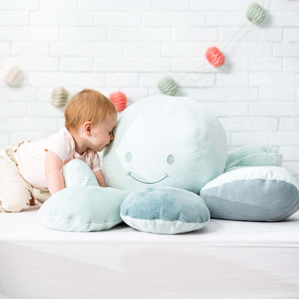 Игрушка мягкая Nattou Soft toy Lapidou Octopus Осьминог Гигант 100 см