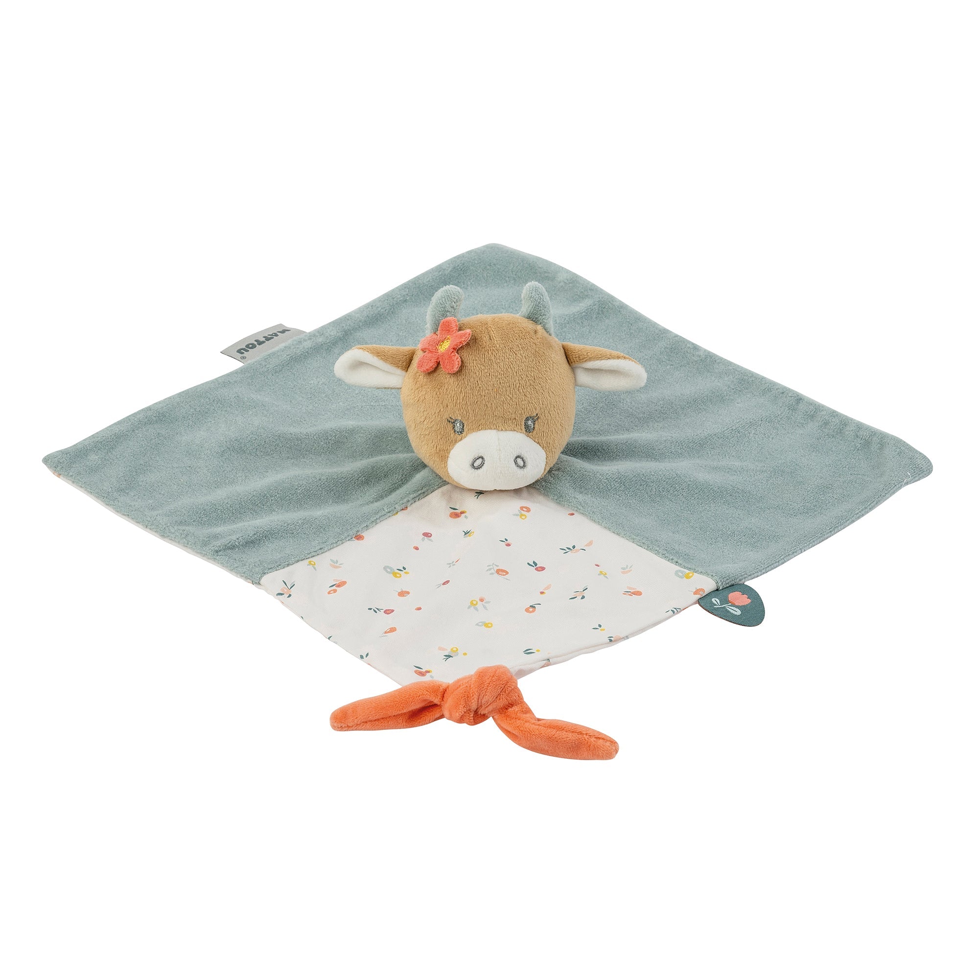 Игрушка мягкая Nattou Doudou MILA ZOË LANA Корова 266123