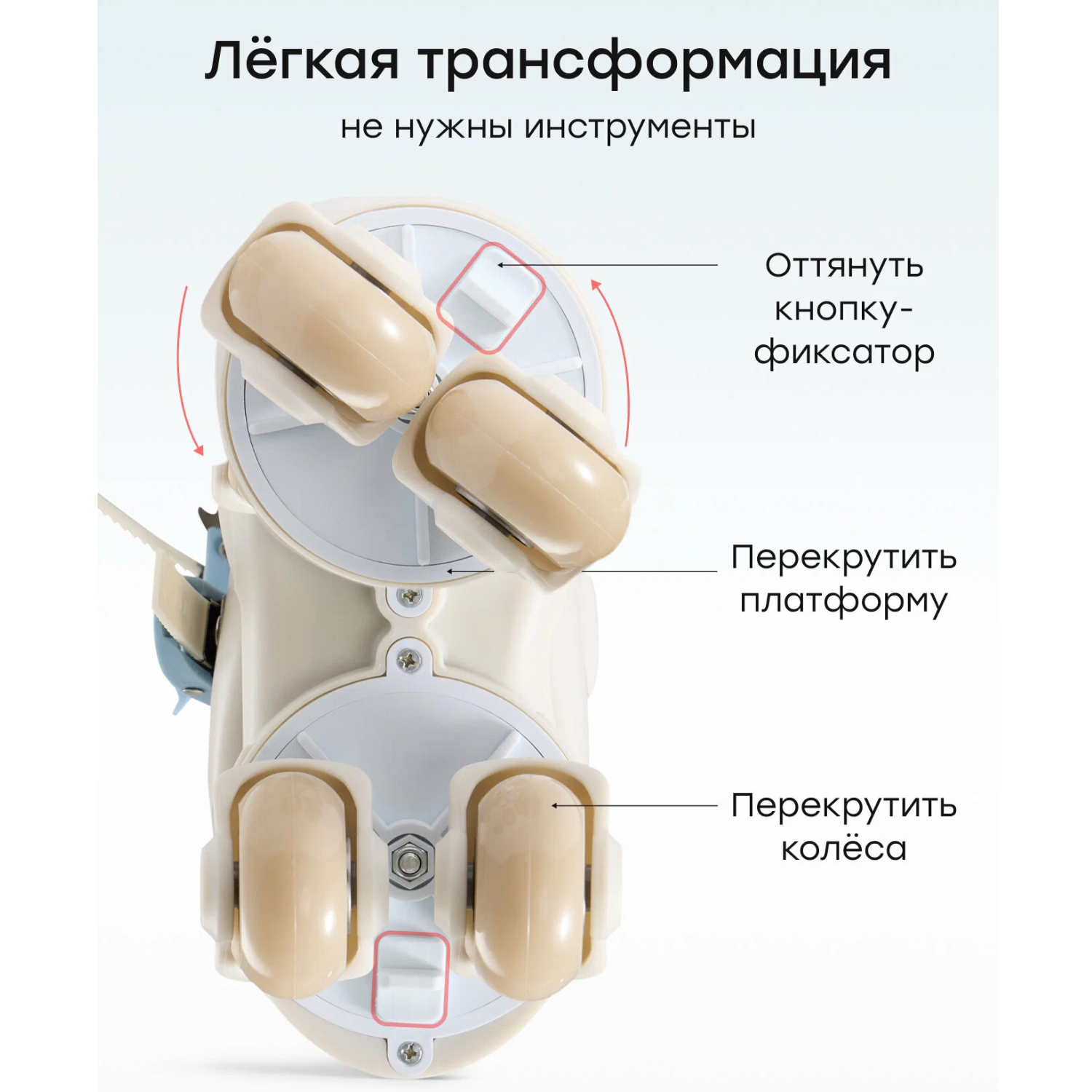 Коньки роликовые Happy Baby (Хэппи Бэйби) VIBERS раздвижные, р.31-34 (S)