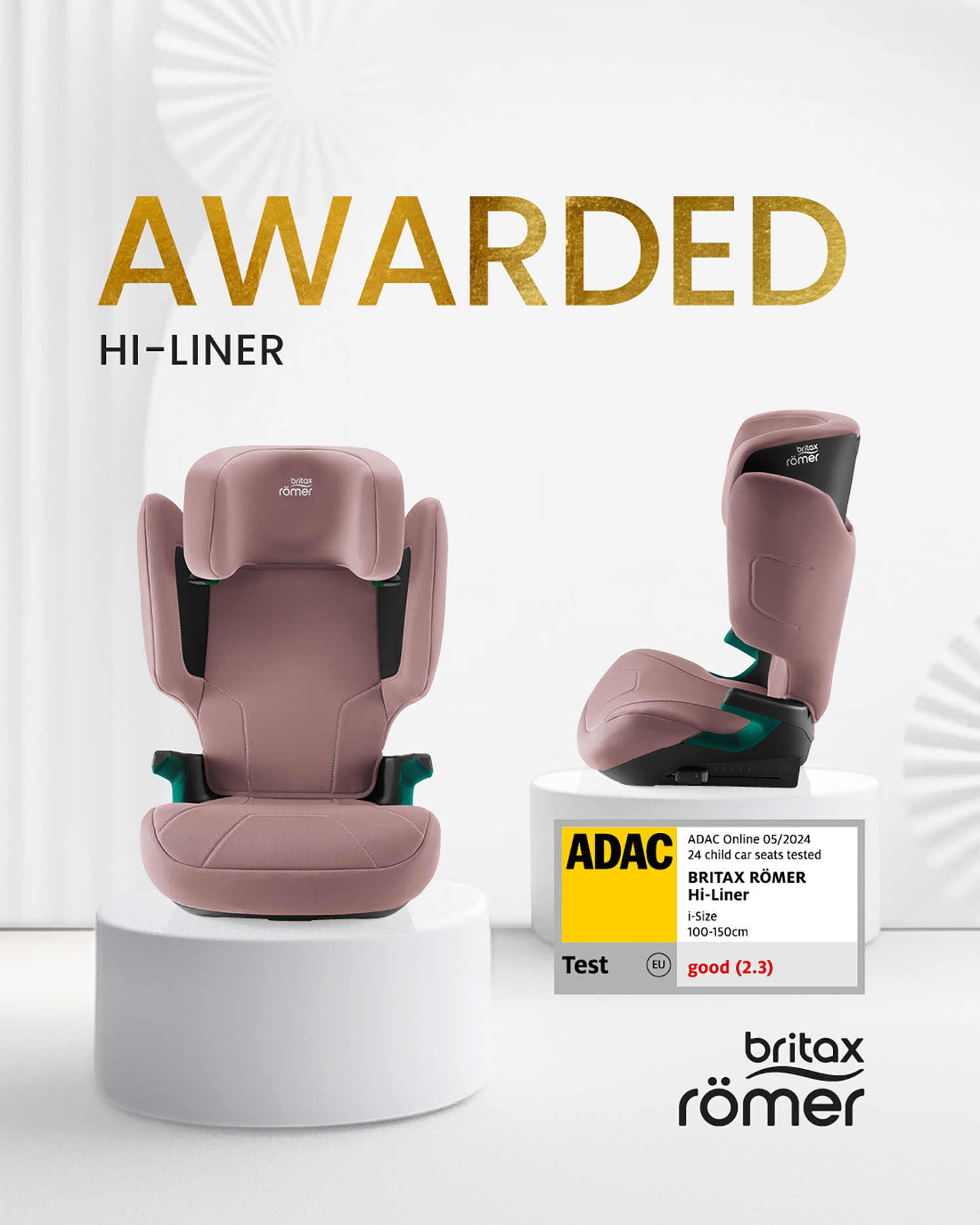 Автокресло 2/3 Britax Roemer HI-LINER