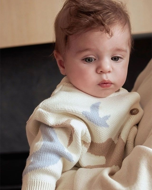 Кардиган детский LoomKnits Экрю