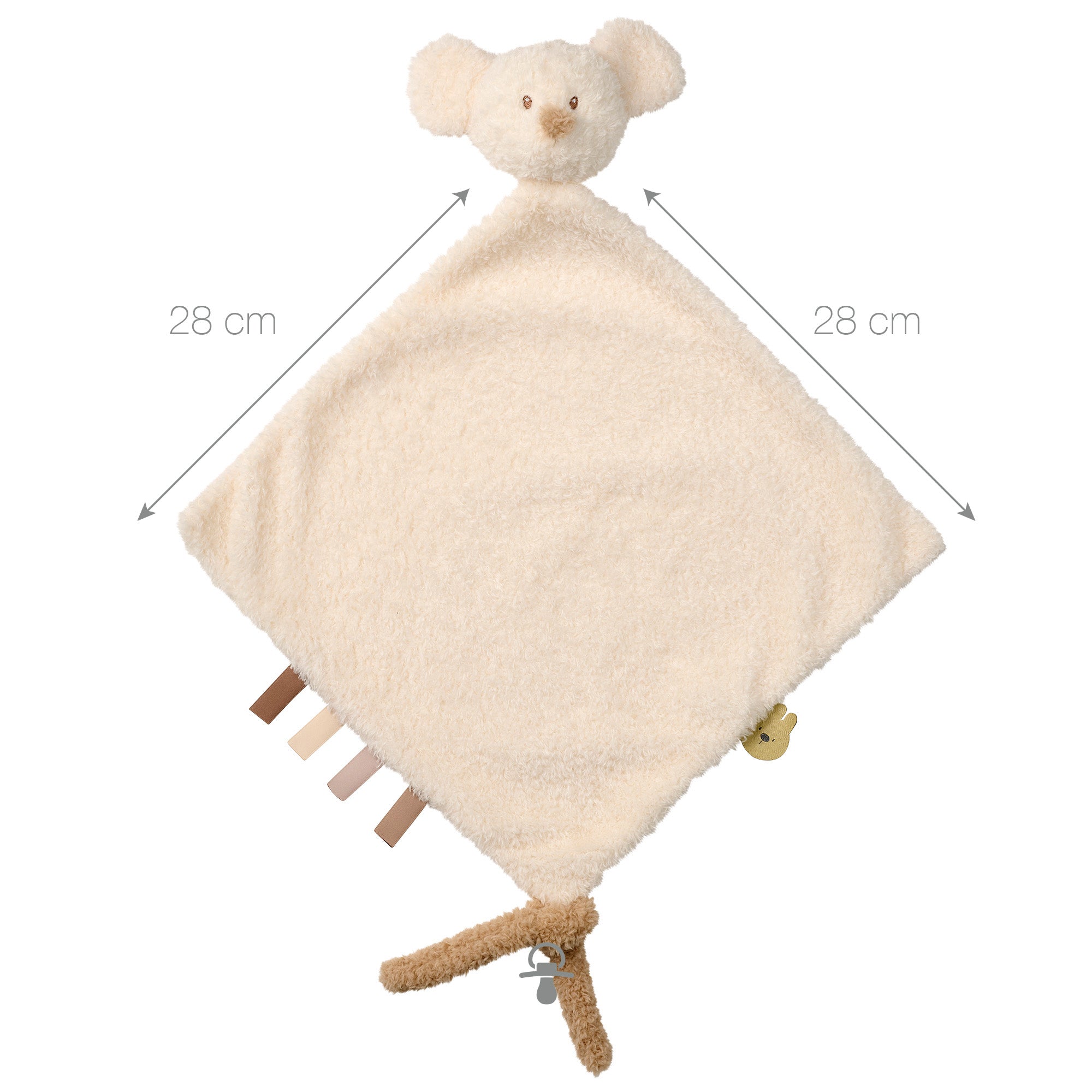 Игрушка мягкая Nattou Doudou TEDDY Мышка 856089