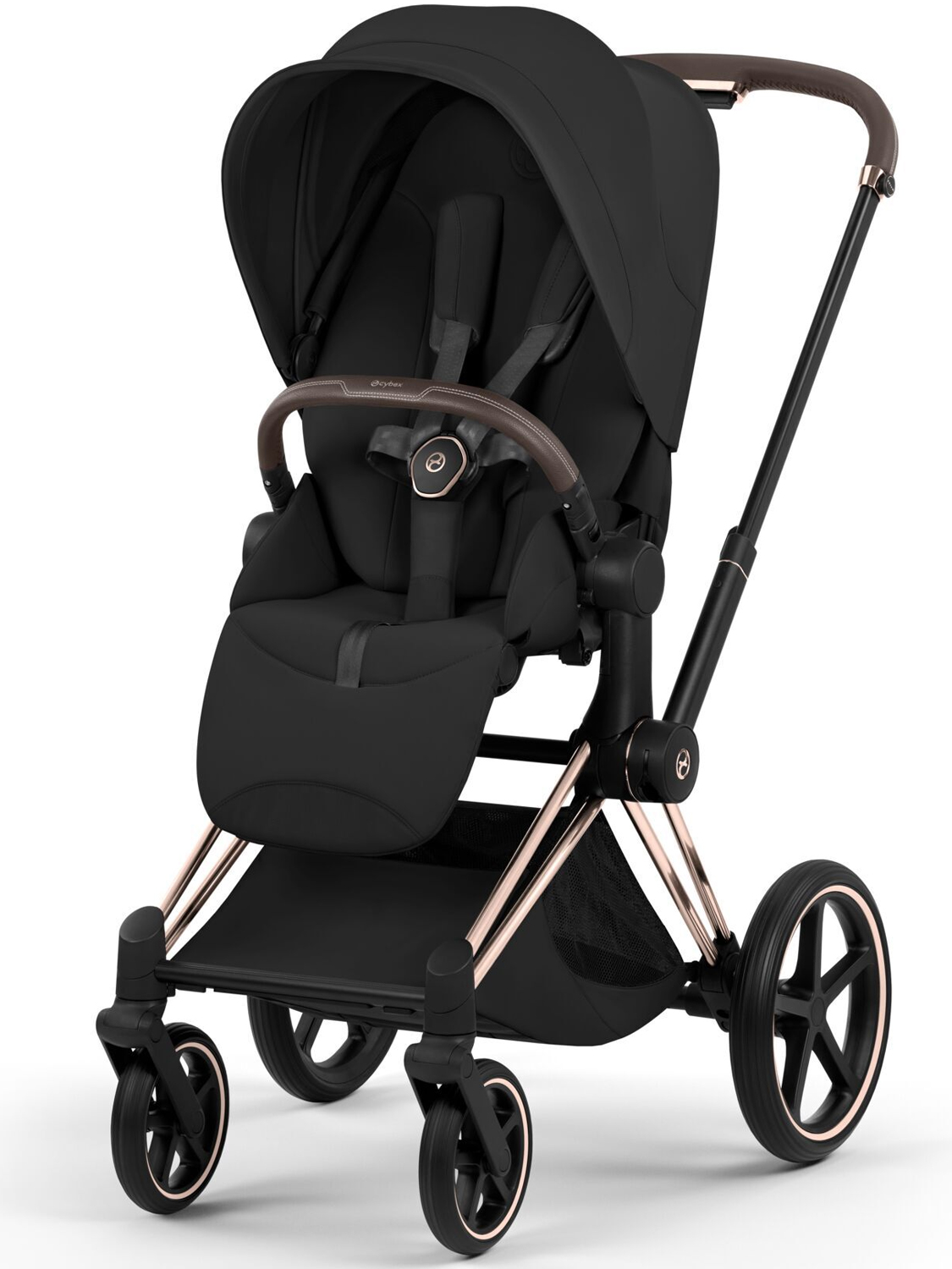 Коляска 2 в 1 Cybex Priam (5) Style шасси Rosegold