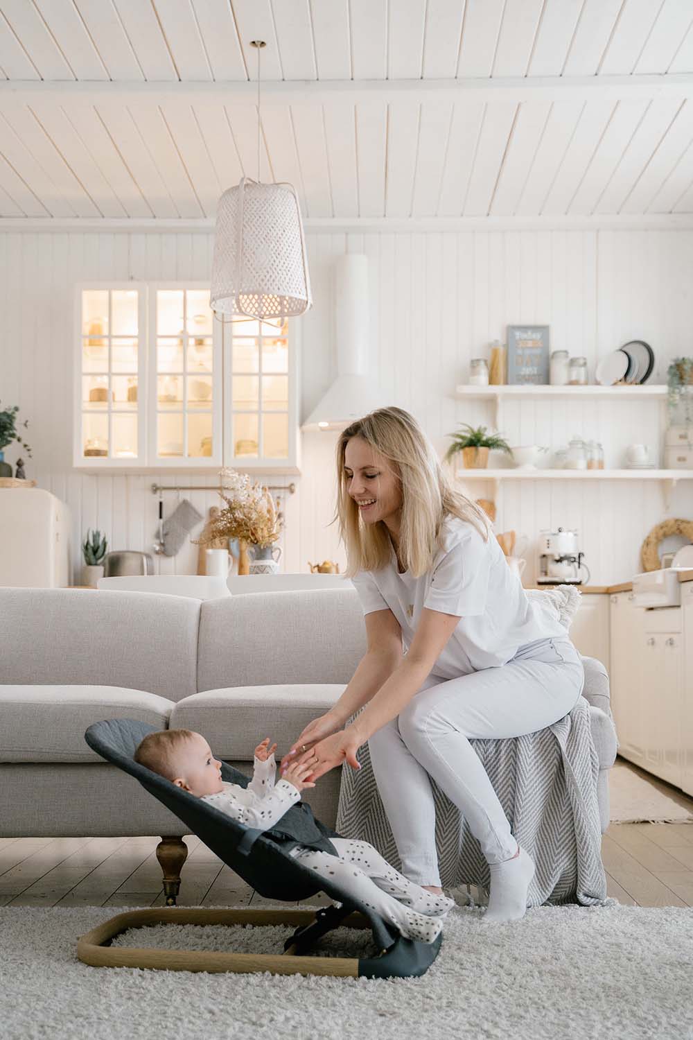 Кресло-шезлонг BABYROX с игрушкой Comfort