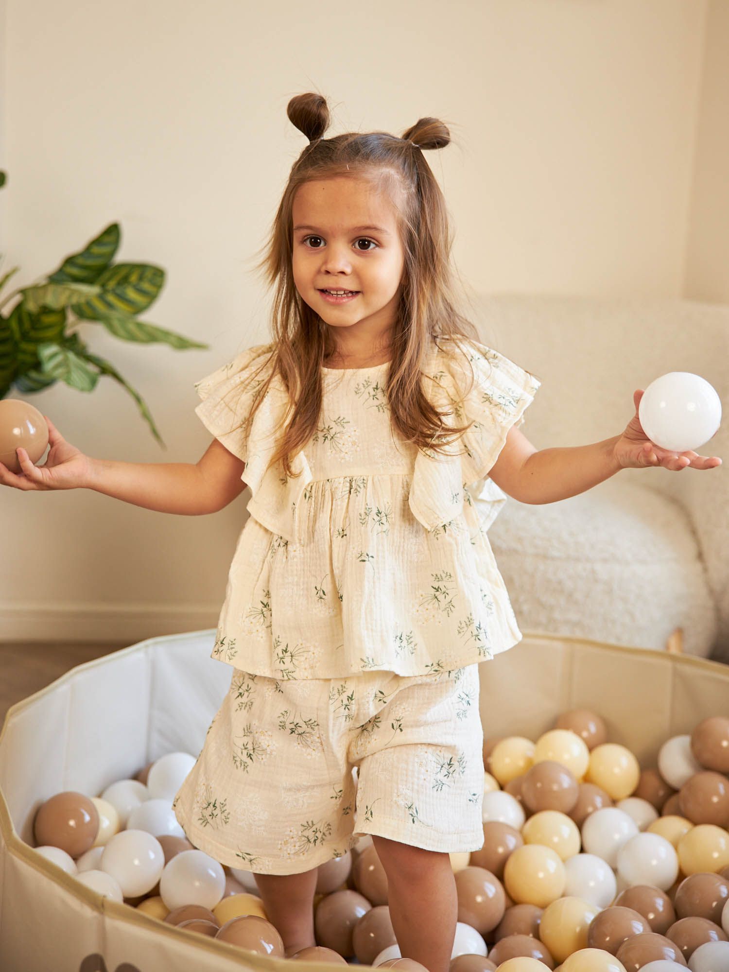 Бассейн сухой для шариков UNIX Kids Smile 100 см