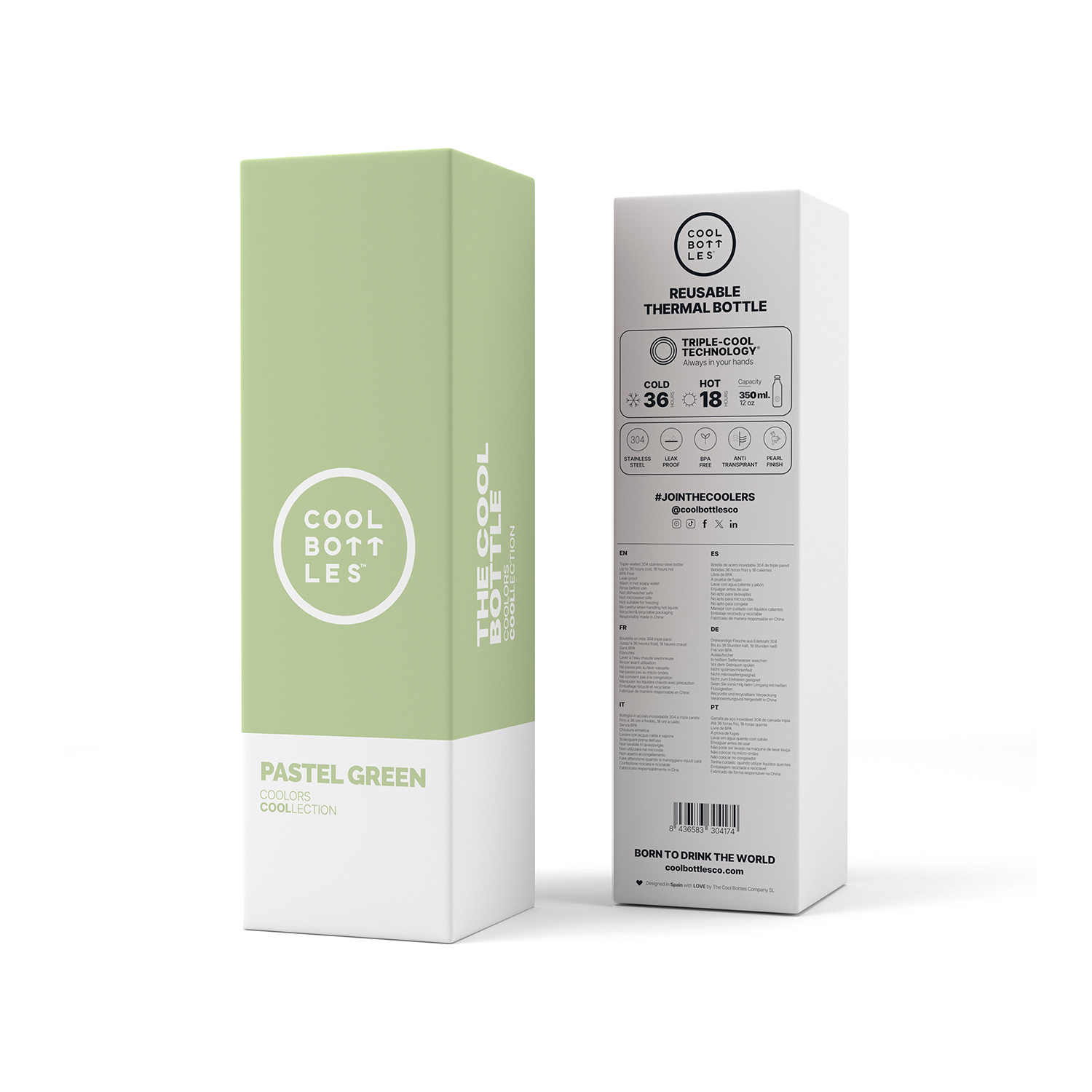 Термос–термобутылка Cool Bottles 350мл