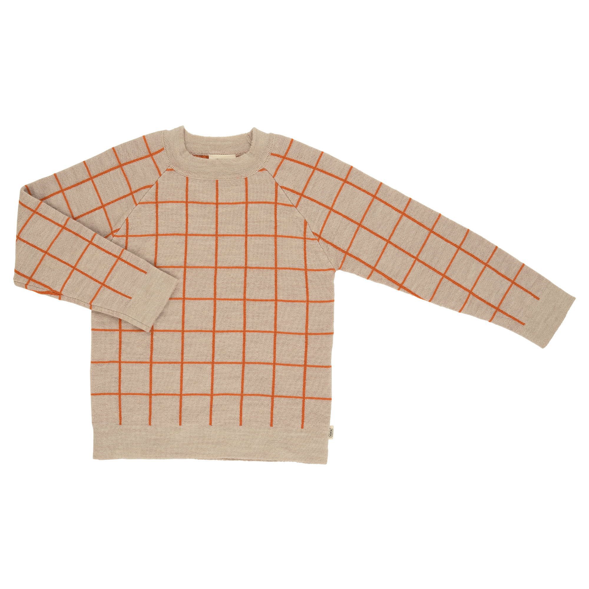 Свитер Voksi Double Knit melange sand Melange Sand р. 110/116 купить в