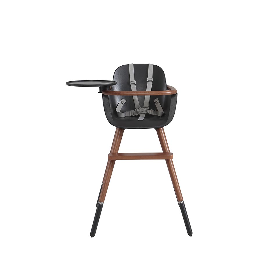 Стульчик для кормления Micuna Ovo Original City (grey/anthracite) полипропиленовые ремни grey Витрина