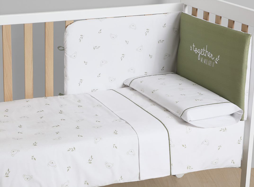 Покрывало + бортики 120х60 см Micuna Green Life TX-1650