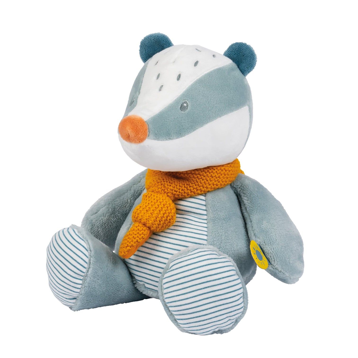 Игрушка мягкая Nattou Soft toy FELIX & LEO Барсук 595001