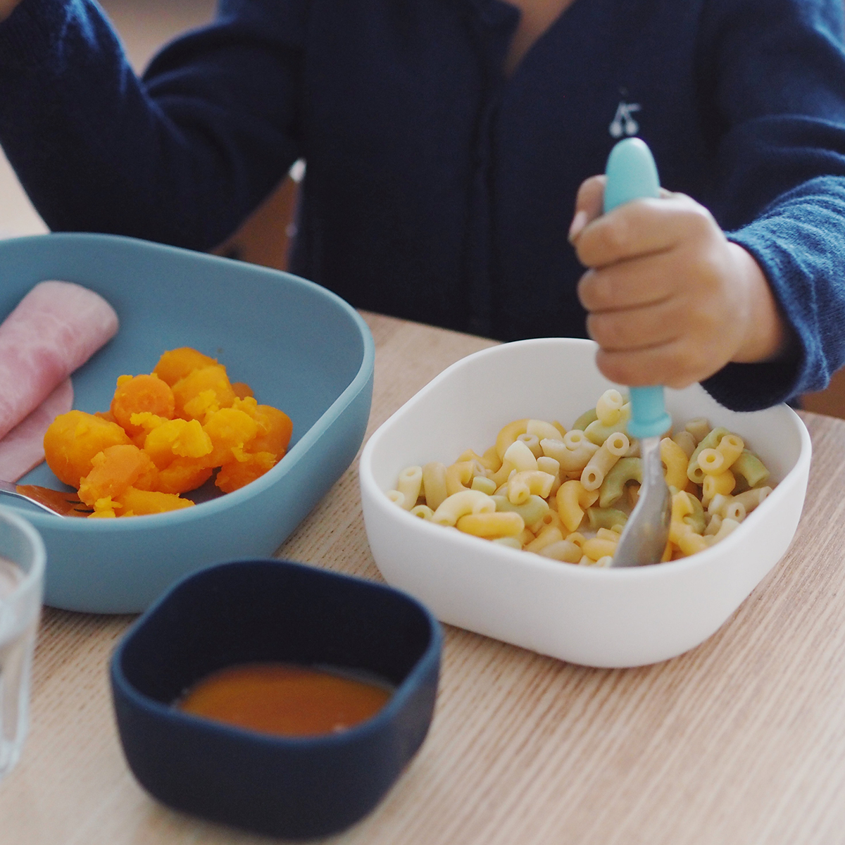 Набор тарелок Beaba силикон (3 штуки) 3 BOLS SILICONE GIGOGNES