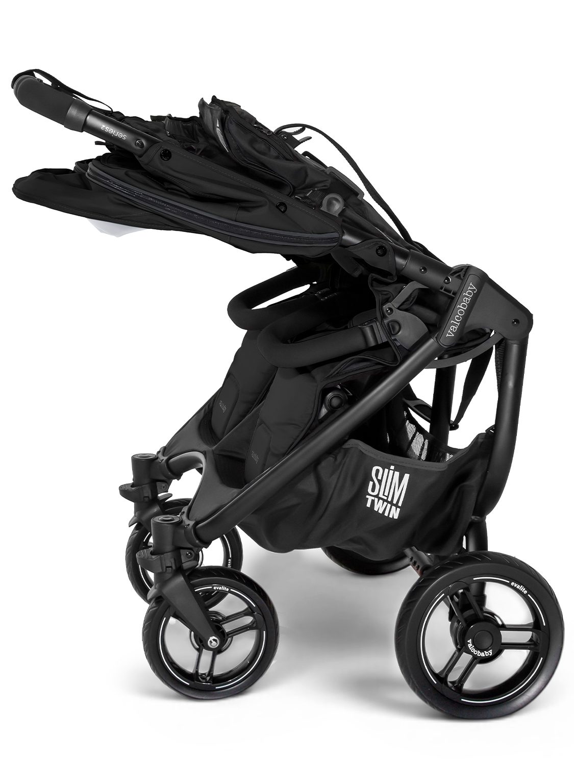 Коляска прогулочная для двойни Valco Baby Slim Twin 2.0