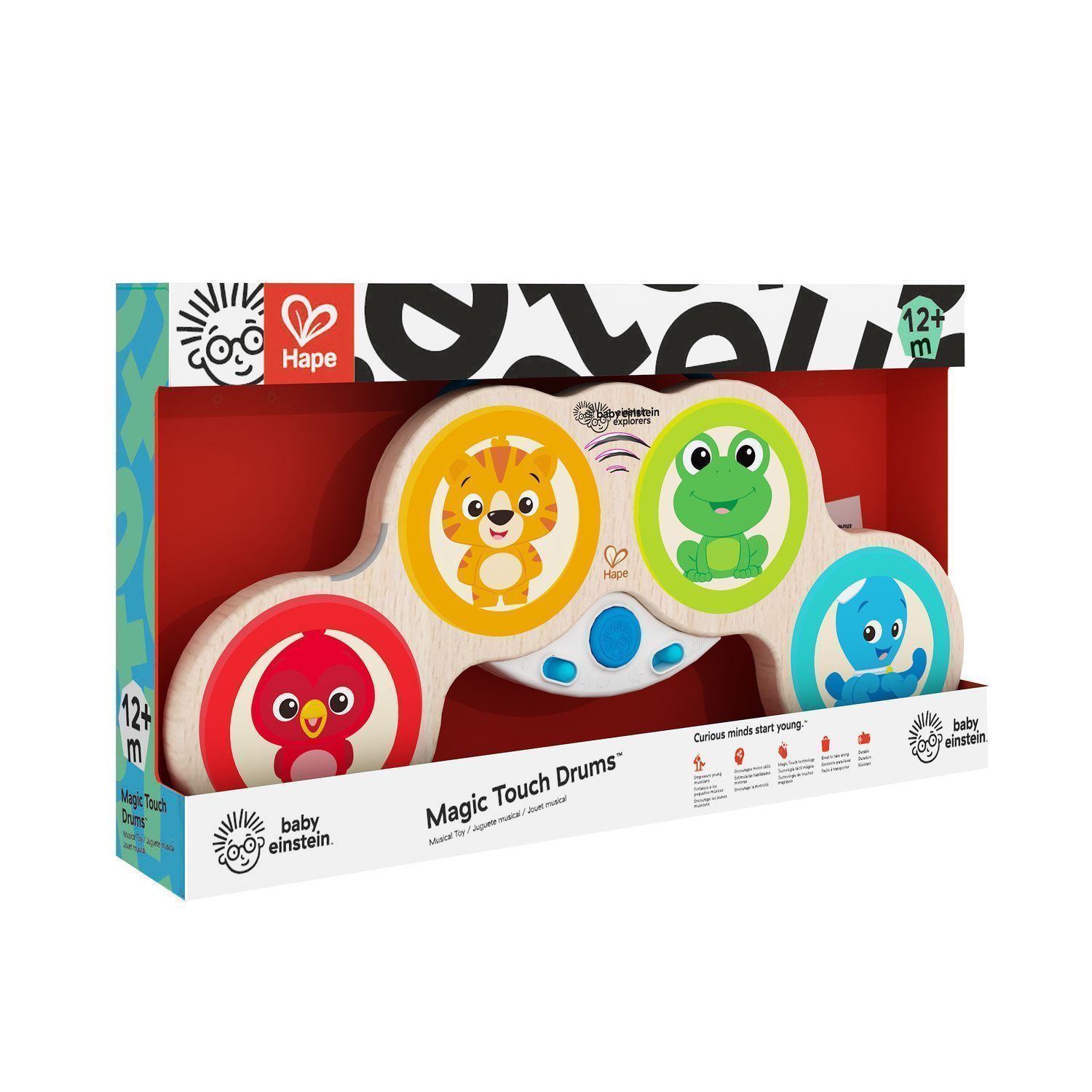Музыкальная игрушка Hape «Волшебные барабаны»